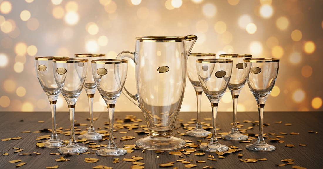 أطقم كريستال جاهزة للنيش - دليل الجودة والسعر لتوفير ميزانية العروسة