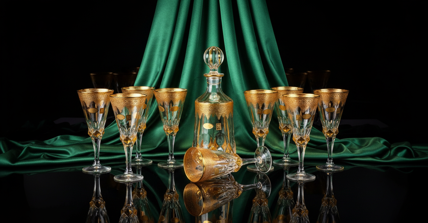 طقم شربات كريستال