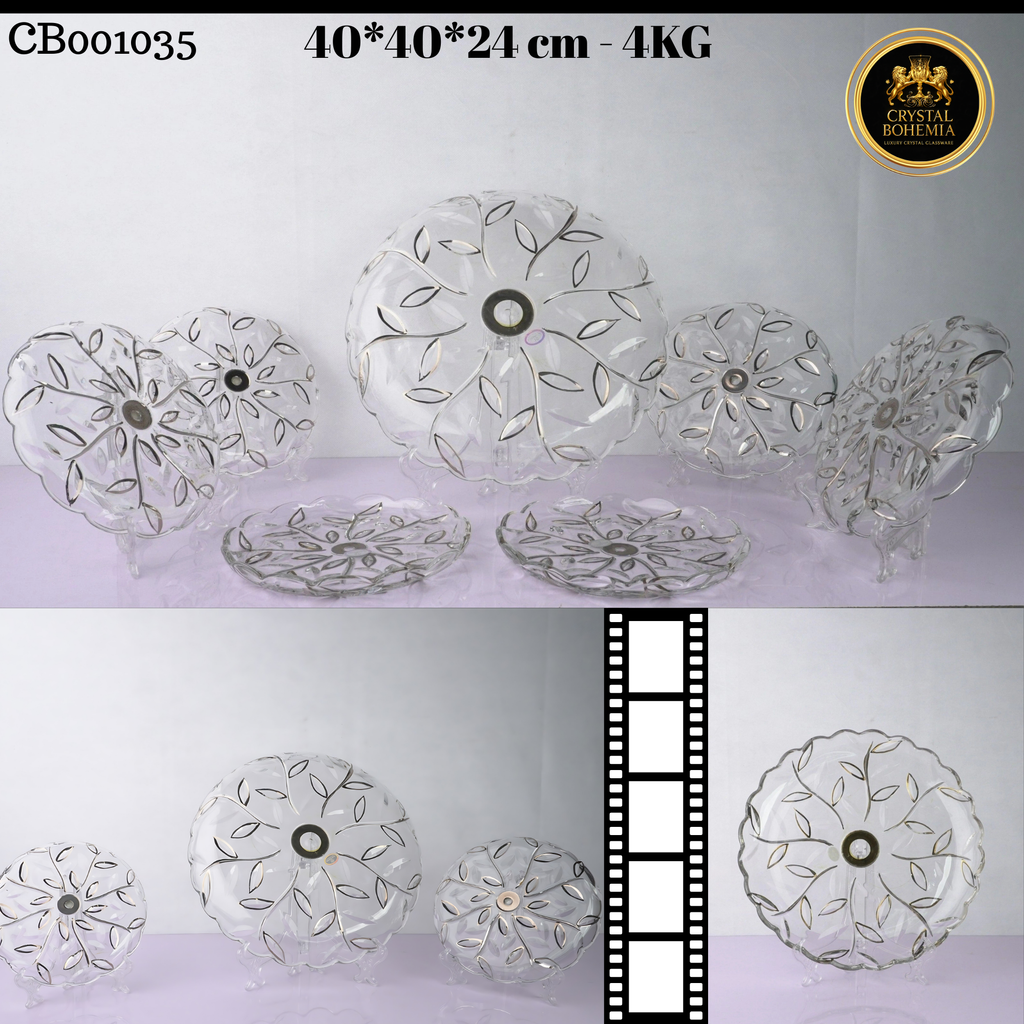 طبق  بونبونيرا كريستال بوهيميا   (CB001035)