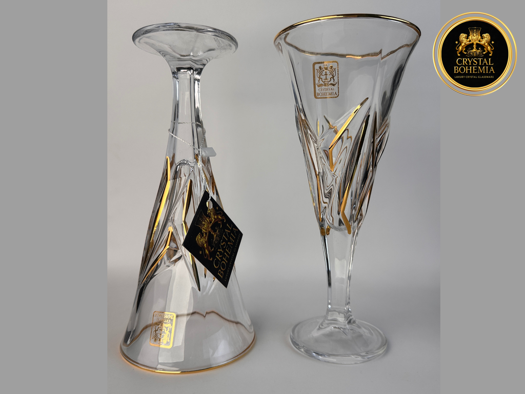 أطقم كاسات كريستال بوهيمي برنسيسه للتقديم الراقي