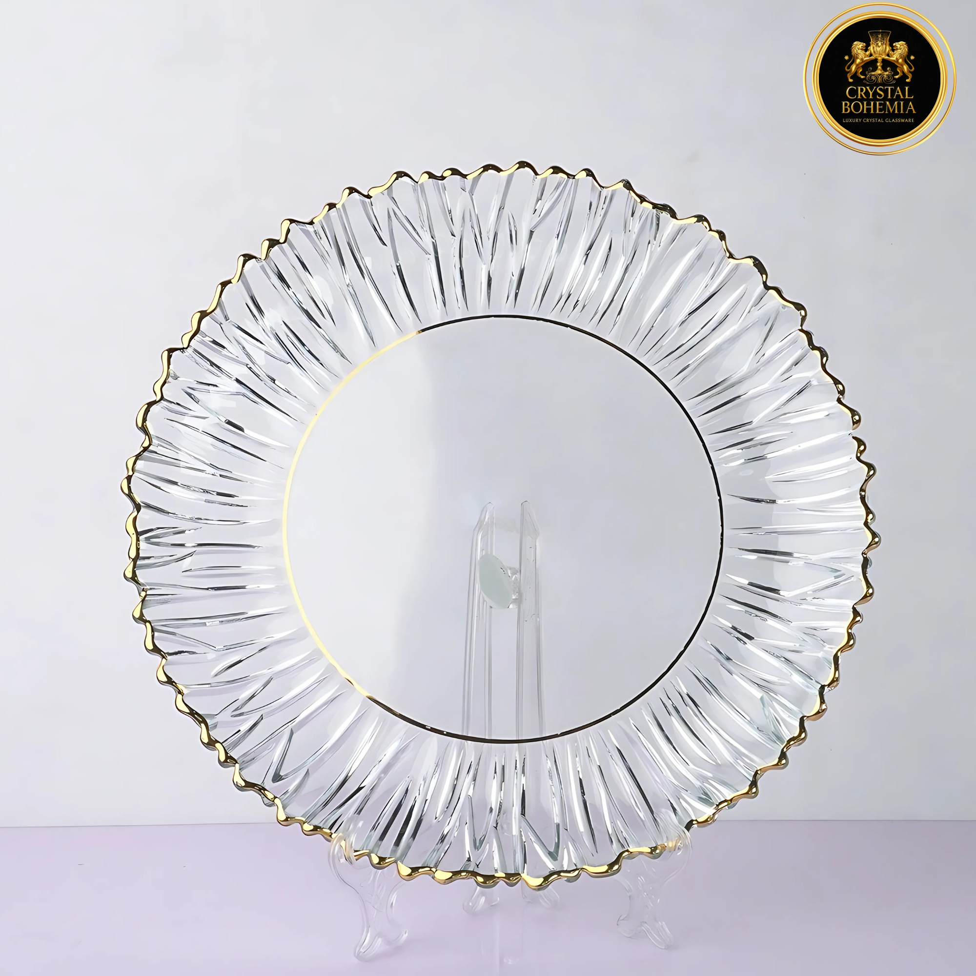 اطباق بونبونيرا كريستال بوهيمي   (CB001036)