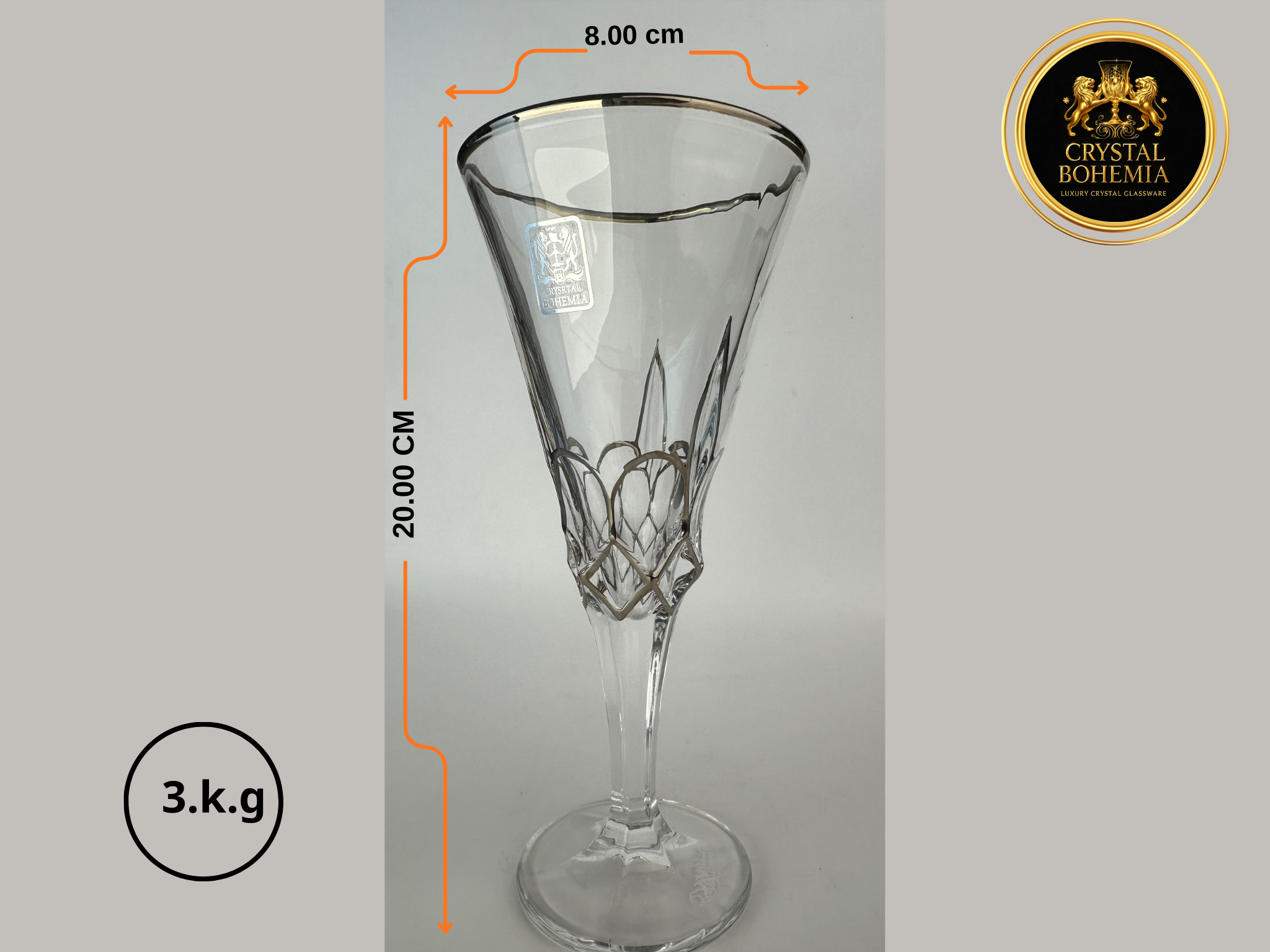 مقاس طقم كاسات فضي مناسب لتنسيق النيش وجهاز العروسة