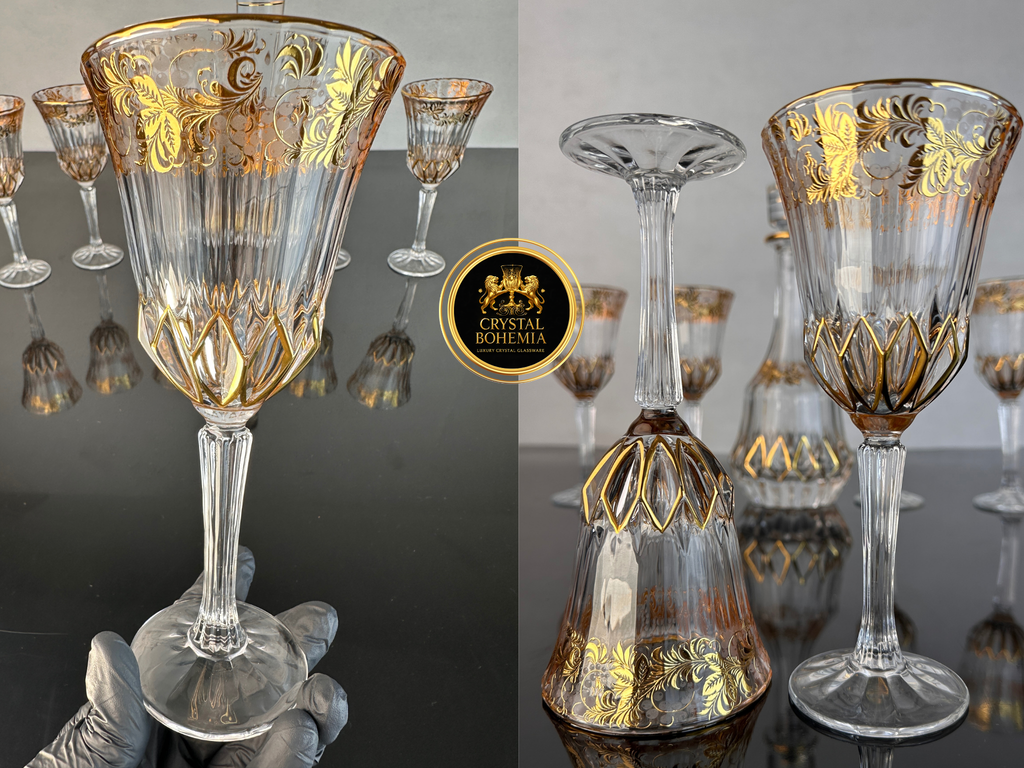 طقم شربات أداجيو كريستال بوهيمي

