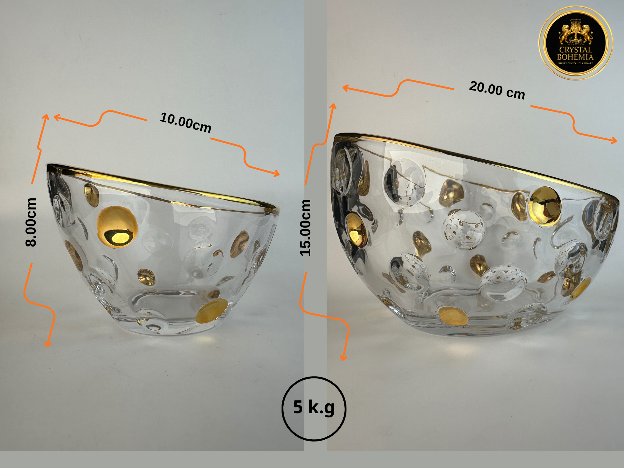 مقسات خشاف كريستال  بهومي بابيلز ذهبي