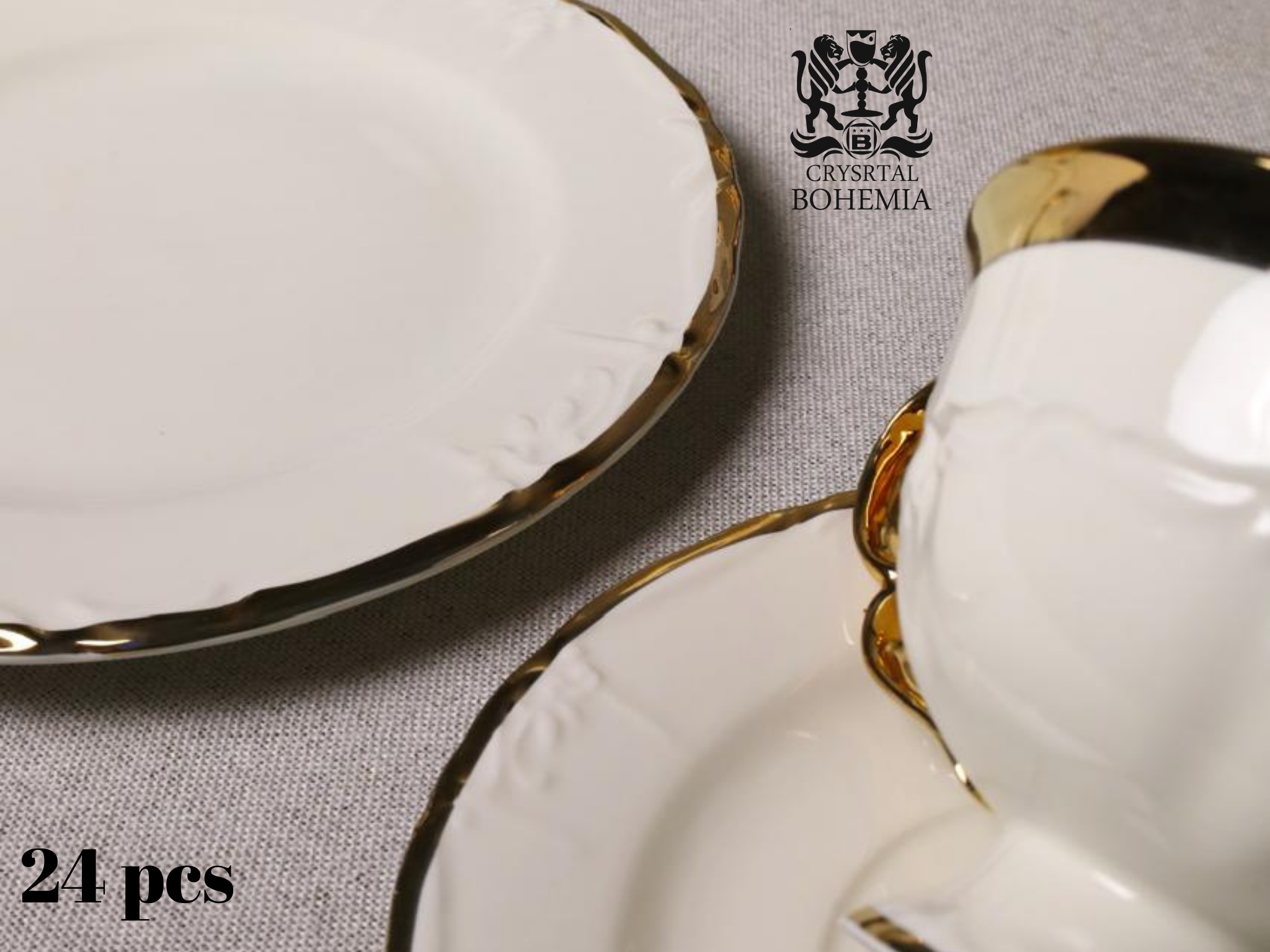 طقم شاي بورسلين ملوكي