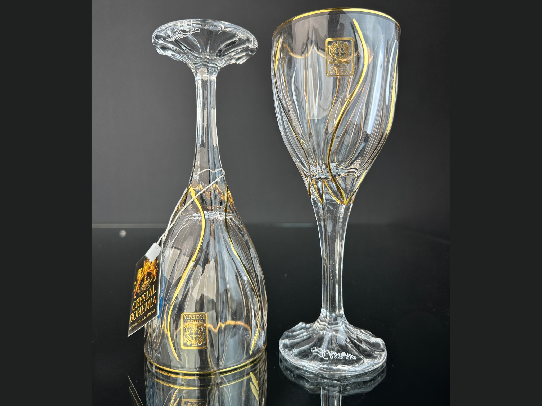 كاسات كريستال بوهيمي أوشن للضيافة الأنيقة