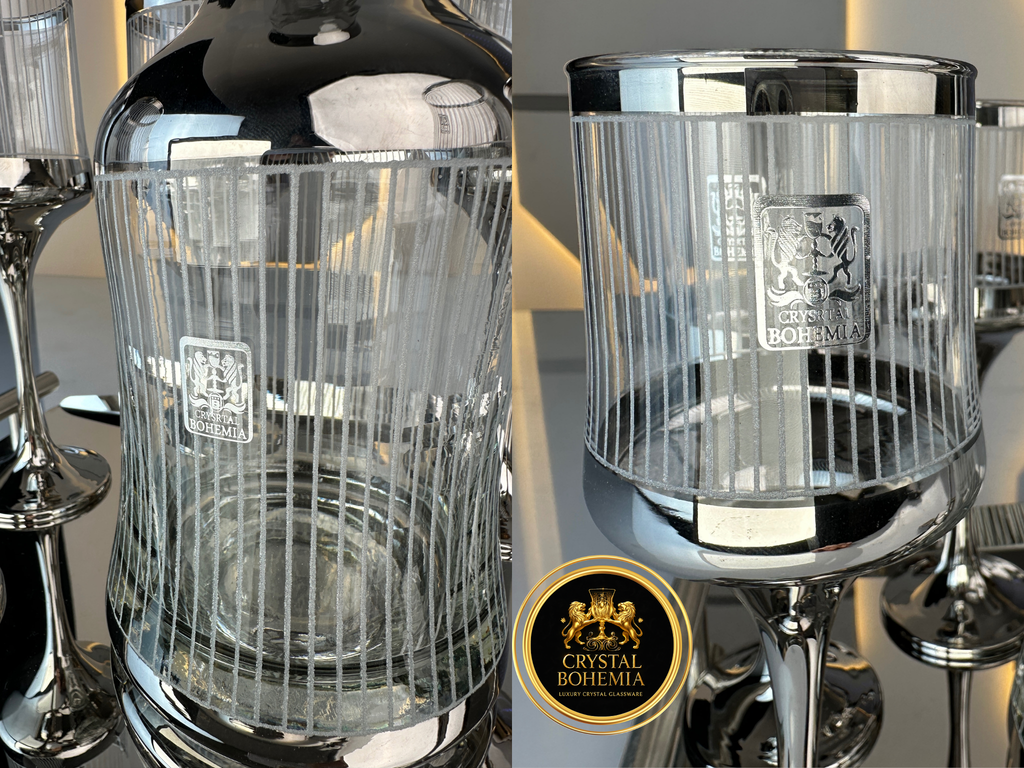 تنسيق نيش بطقم شربات كريستال فاخر