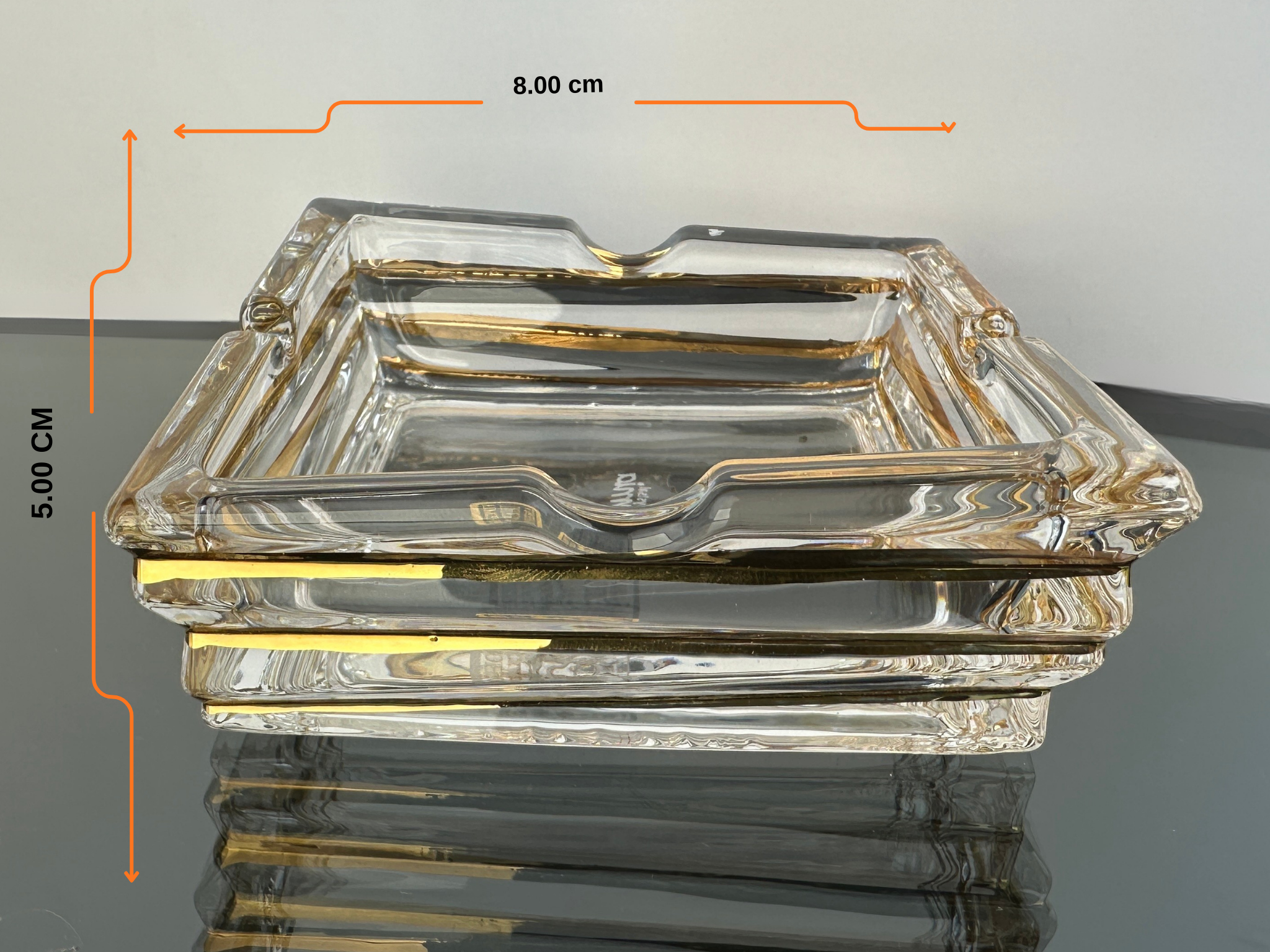 مقاس طقم جاليري كريستال بوهيمي أوشن للتقديم الراقي