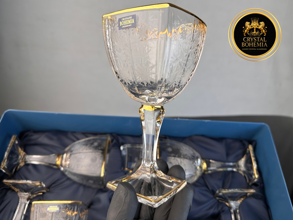 طقم شربات أريزو خمسات كريستال بوهيمي