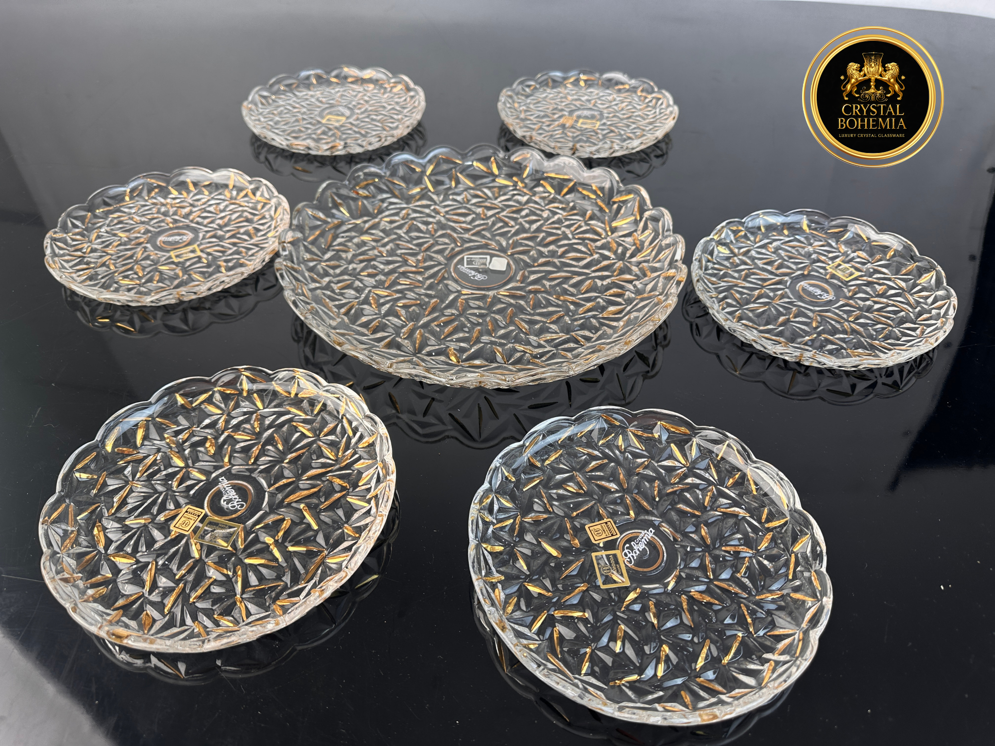 أطباق جاتوه نيكوليت كريستال بوهيمي - مذهب  