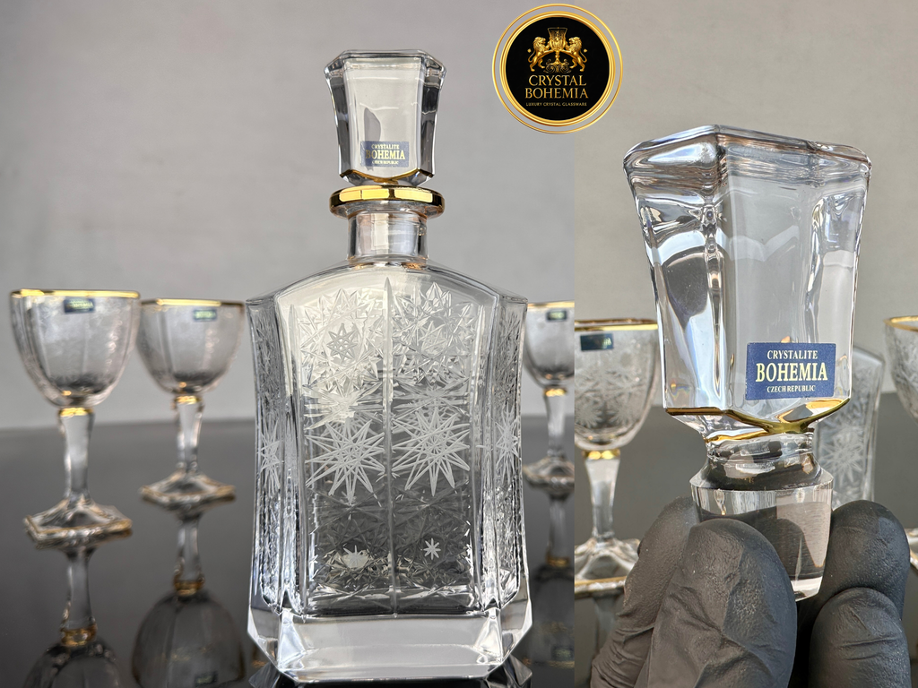 طقم شربات أريزو خمسات كريستال بوهيمي