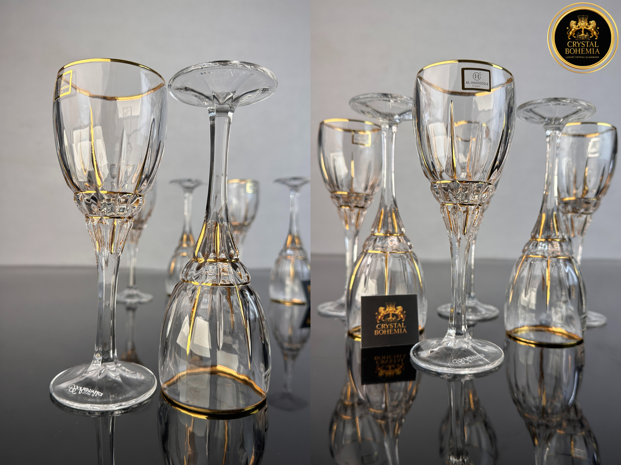 كاسات كريستال  بوهيمي - روتانا 