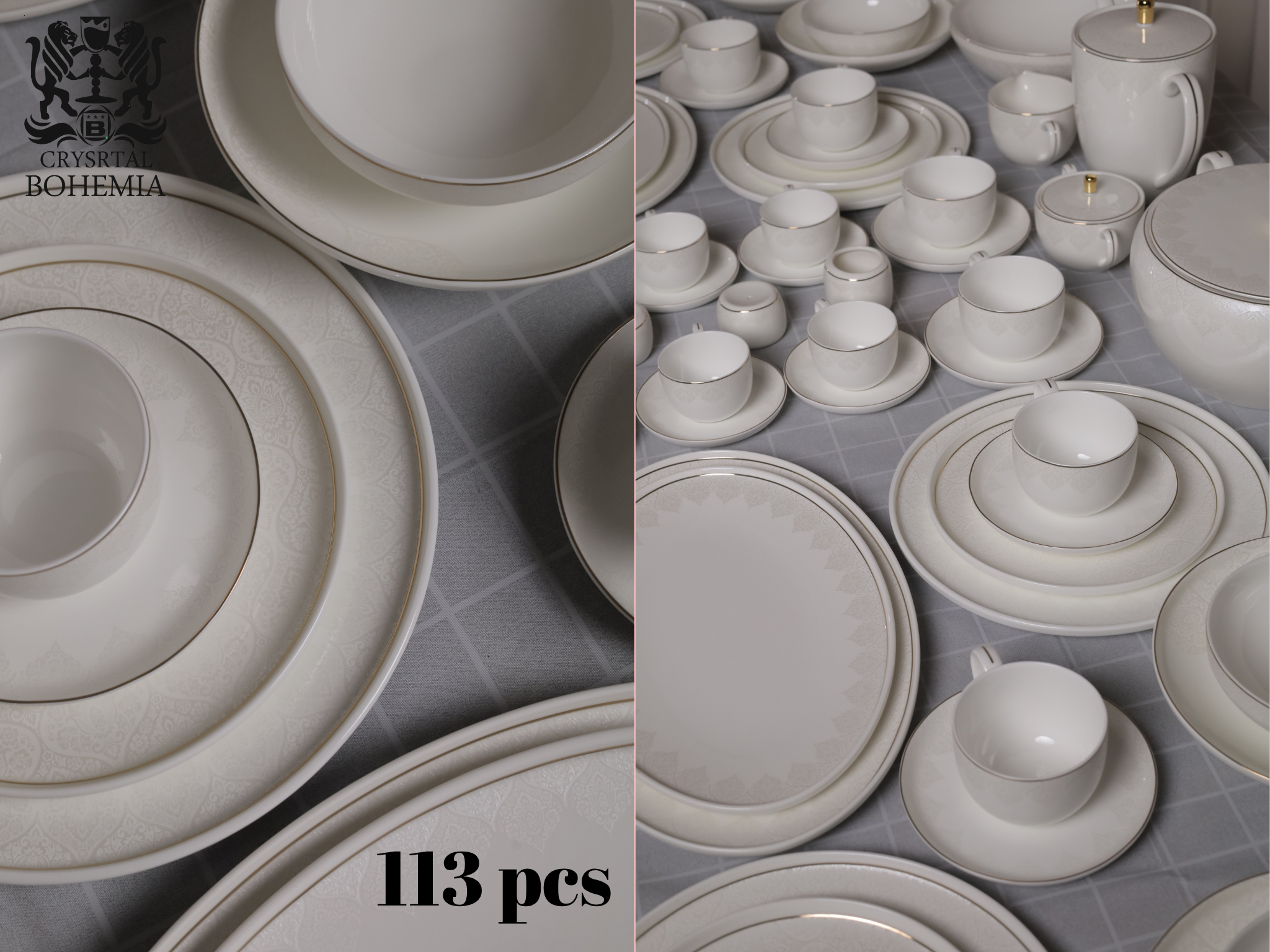 طقم سفرة كامل للعزومات والاستخدام اليومي
