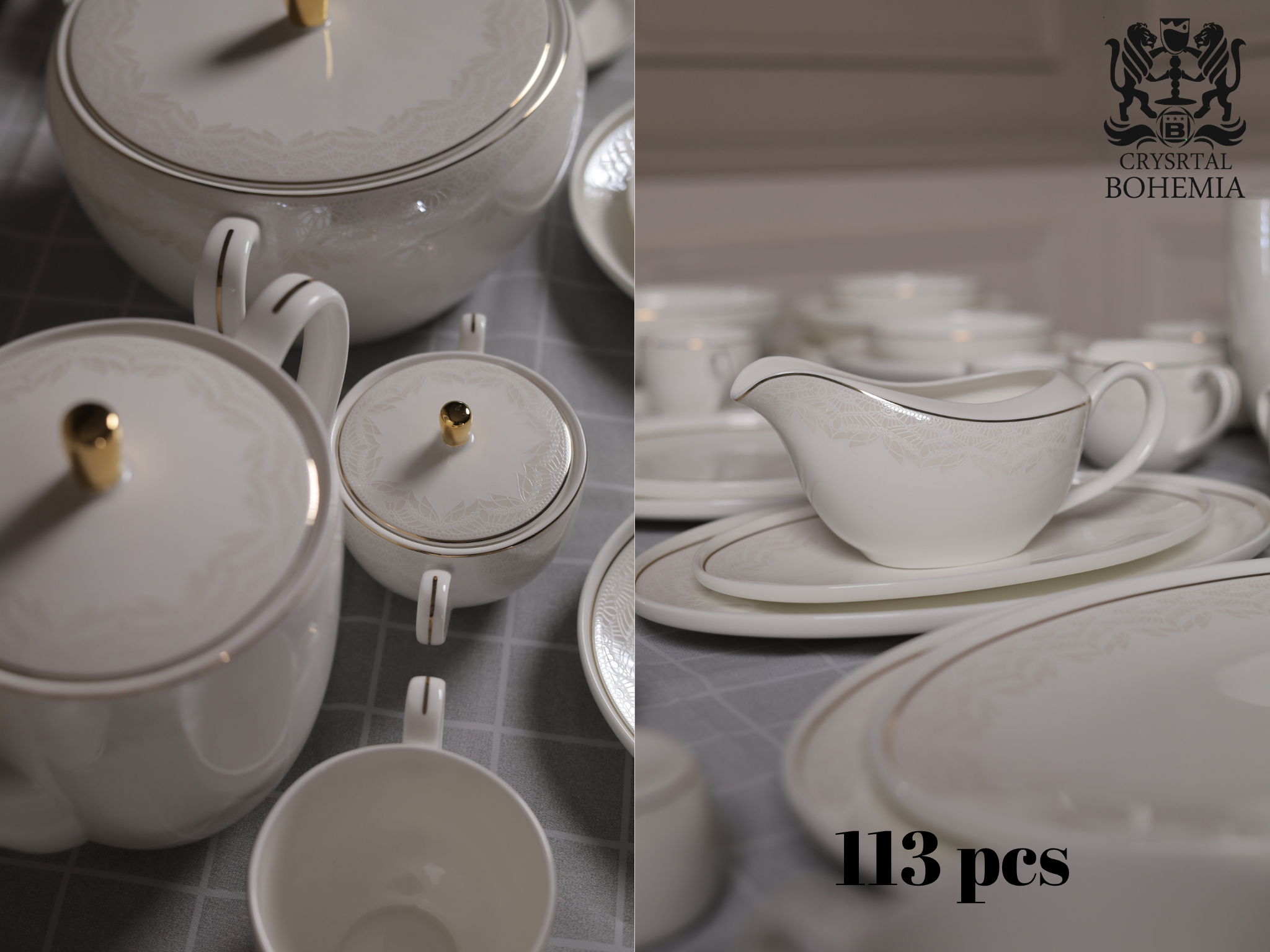 طقم سفرة كامل للعزومات والاستخدام اليومي
