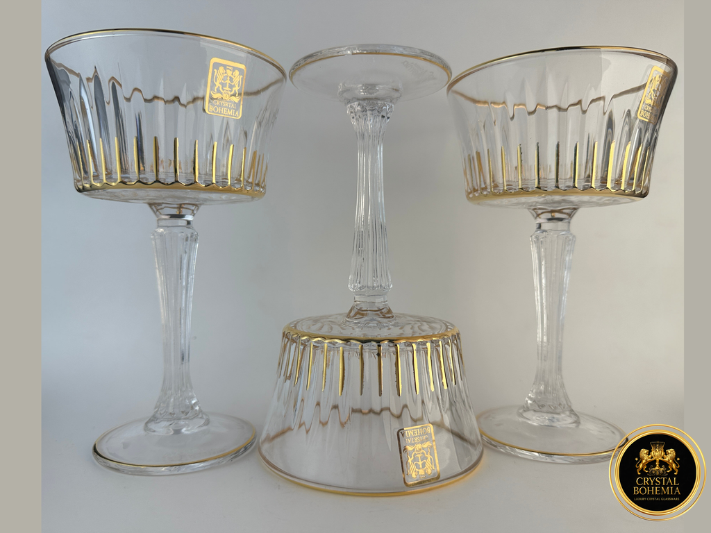 أطقم كاسات كريستال بوهيمي جيلي أسترال بتصميم أنيق