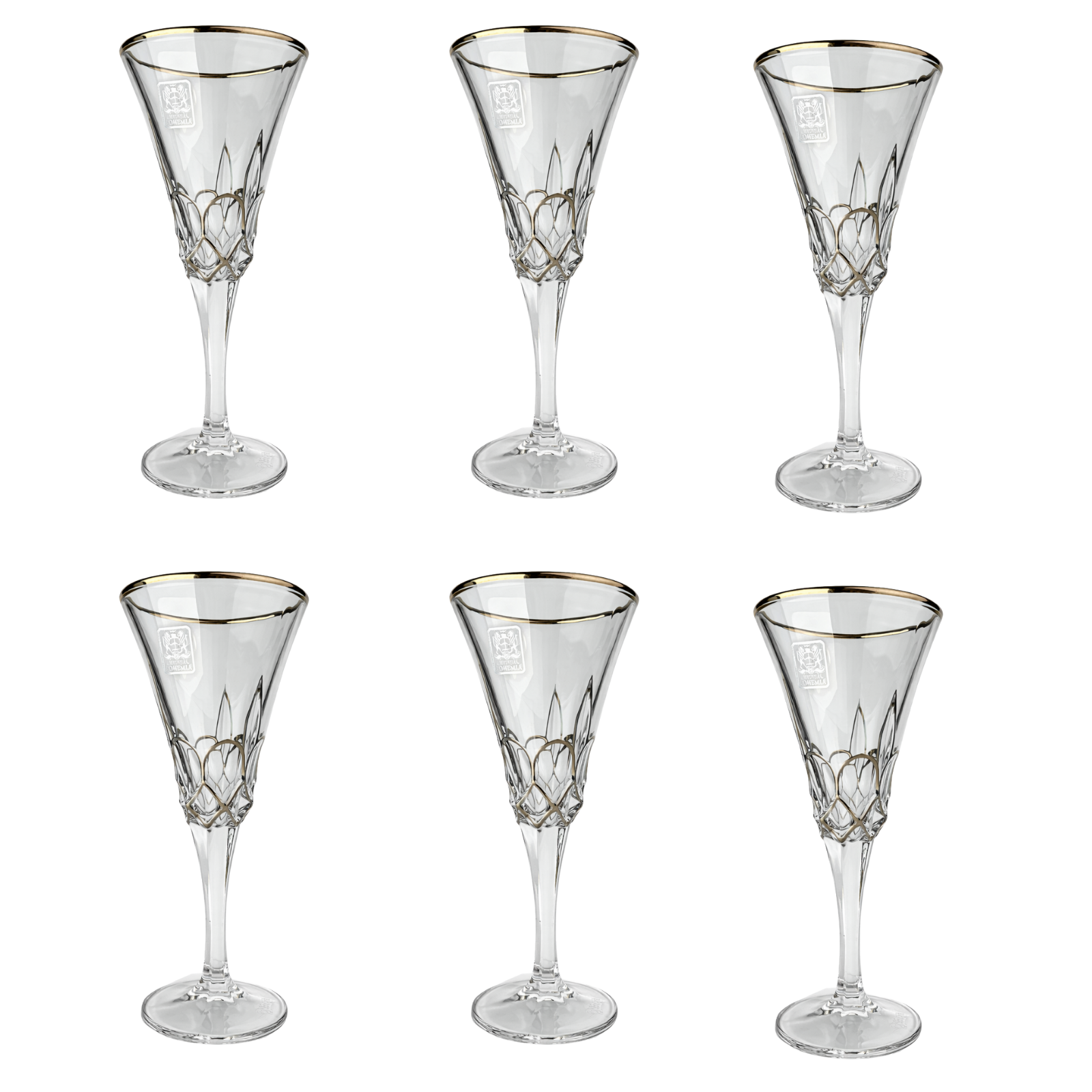 طقم كاسات 6 أكواب