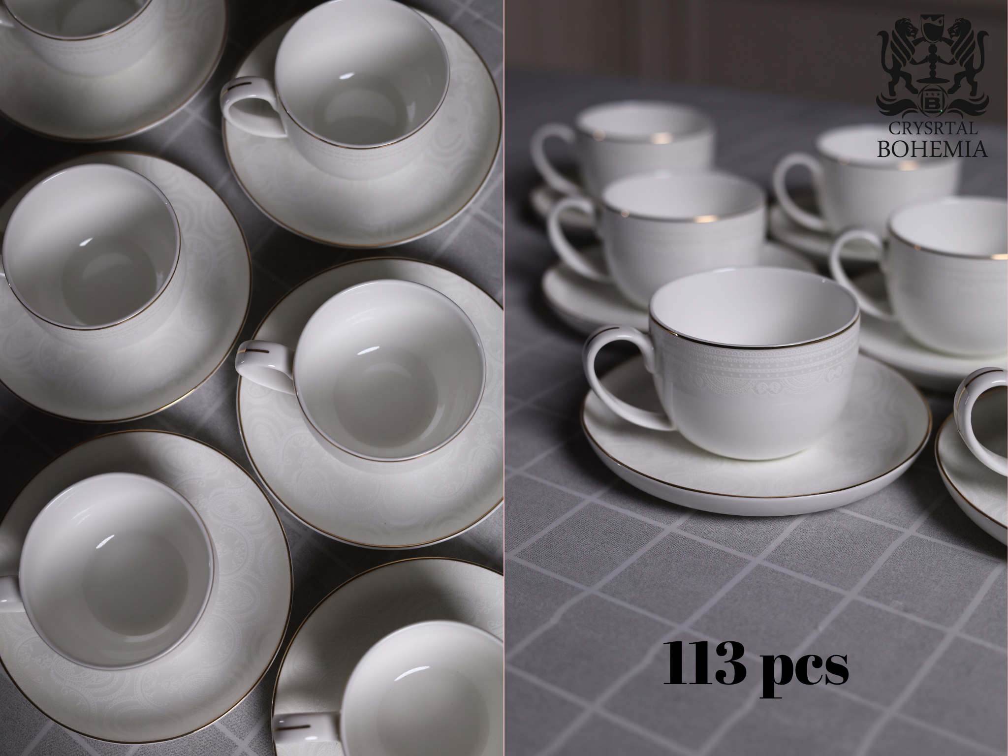 طقم سفرة كامل للعزومات والاستخدام اليومي
