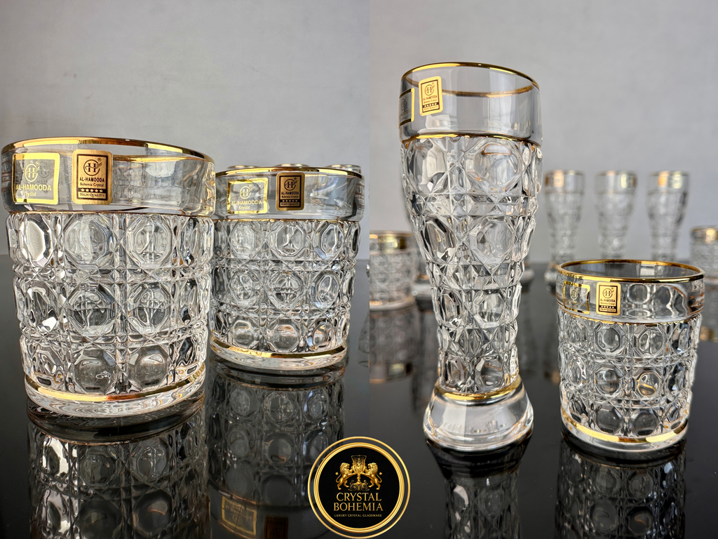 طقم 12 اسلامي كولا كريستال بوهيمي