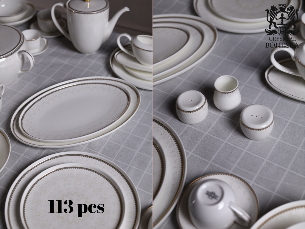 طقم سفرة كامل للعزومات والاستخدام اليومي
