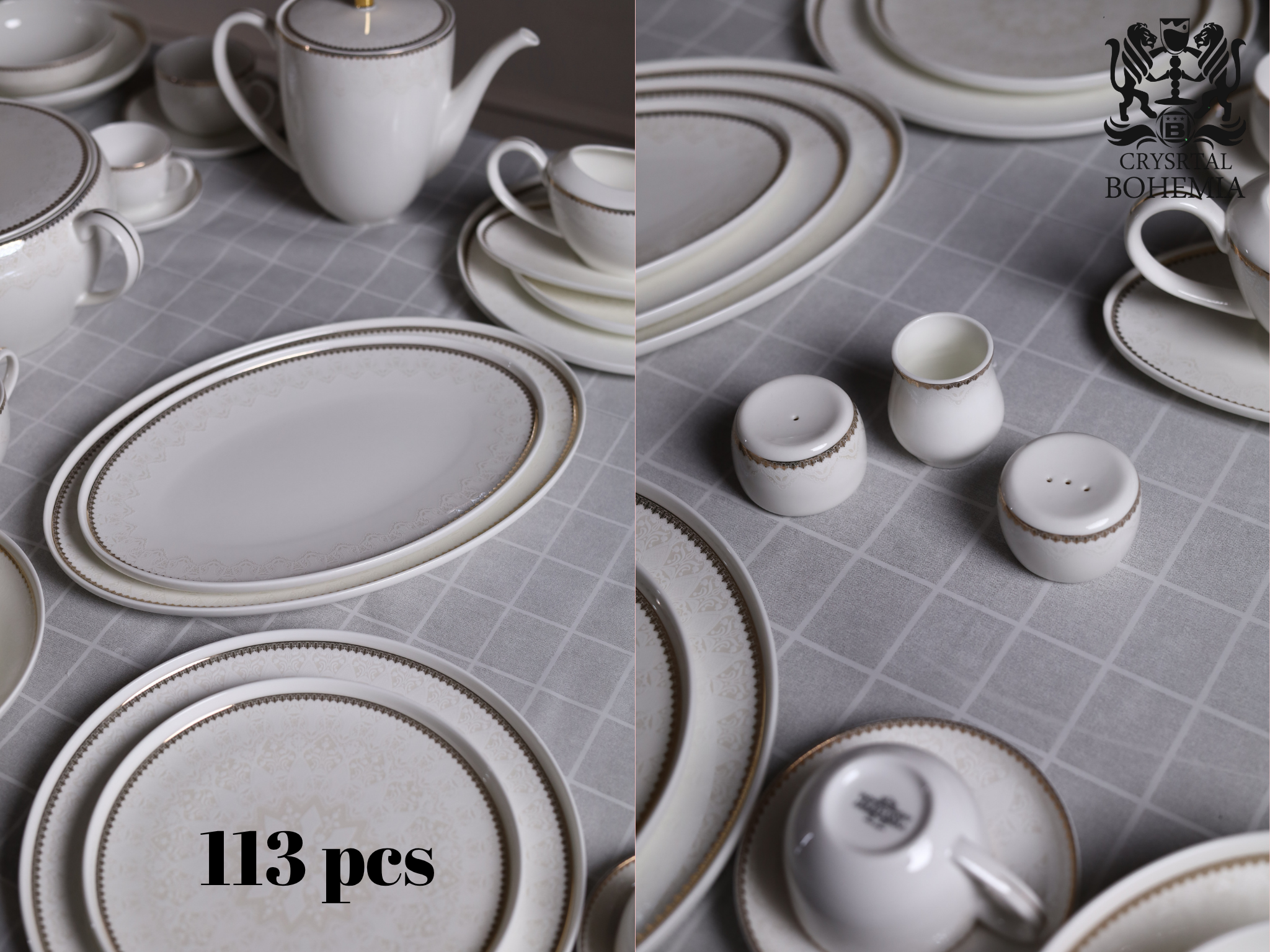 طقم سفرة كامل للعزومات والاستخدام اليومي
