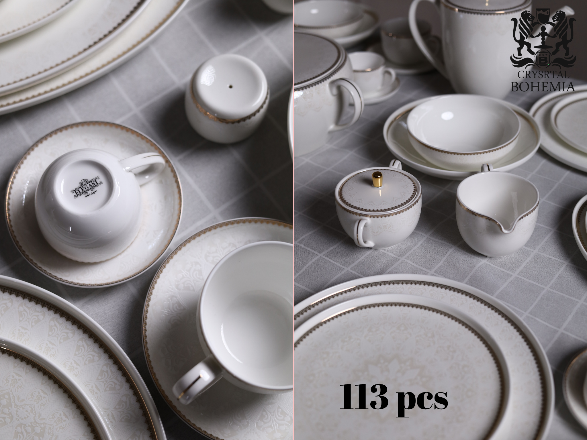 elegant dinnerware set
