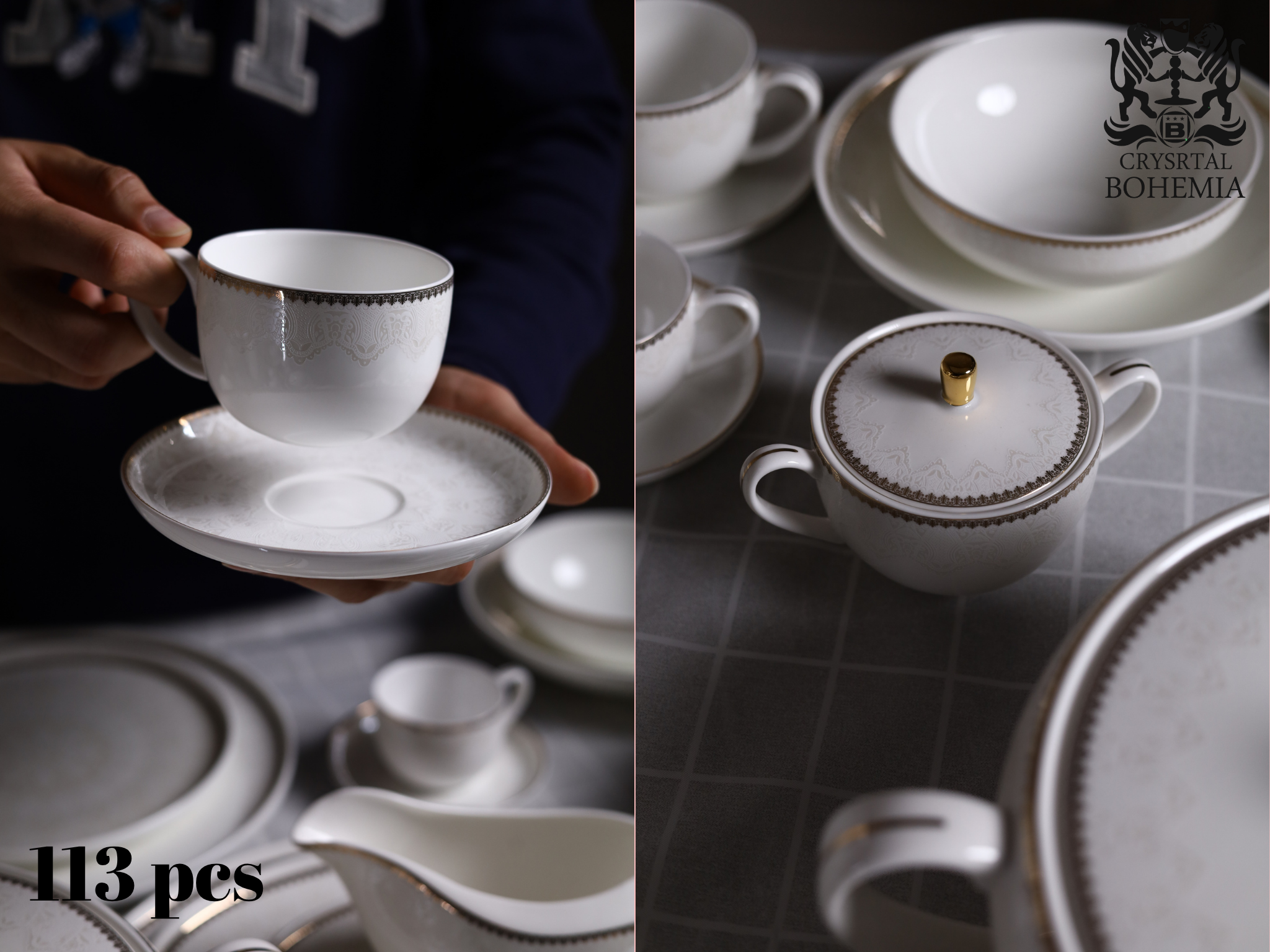 elegant dinnerware set
