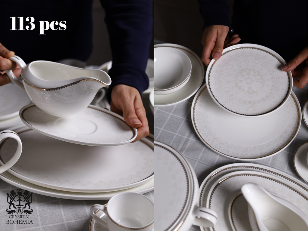elegant dinnerware set
