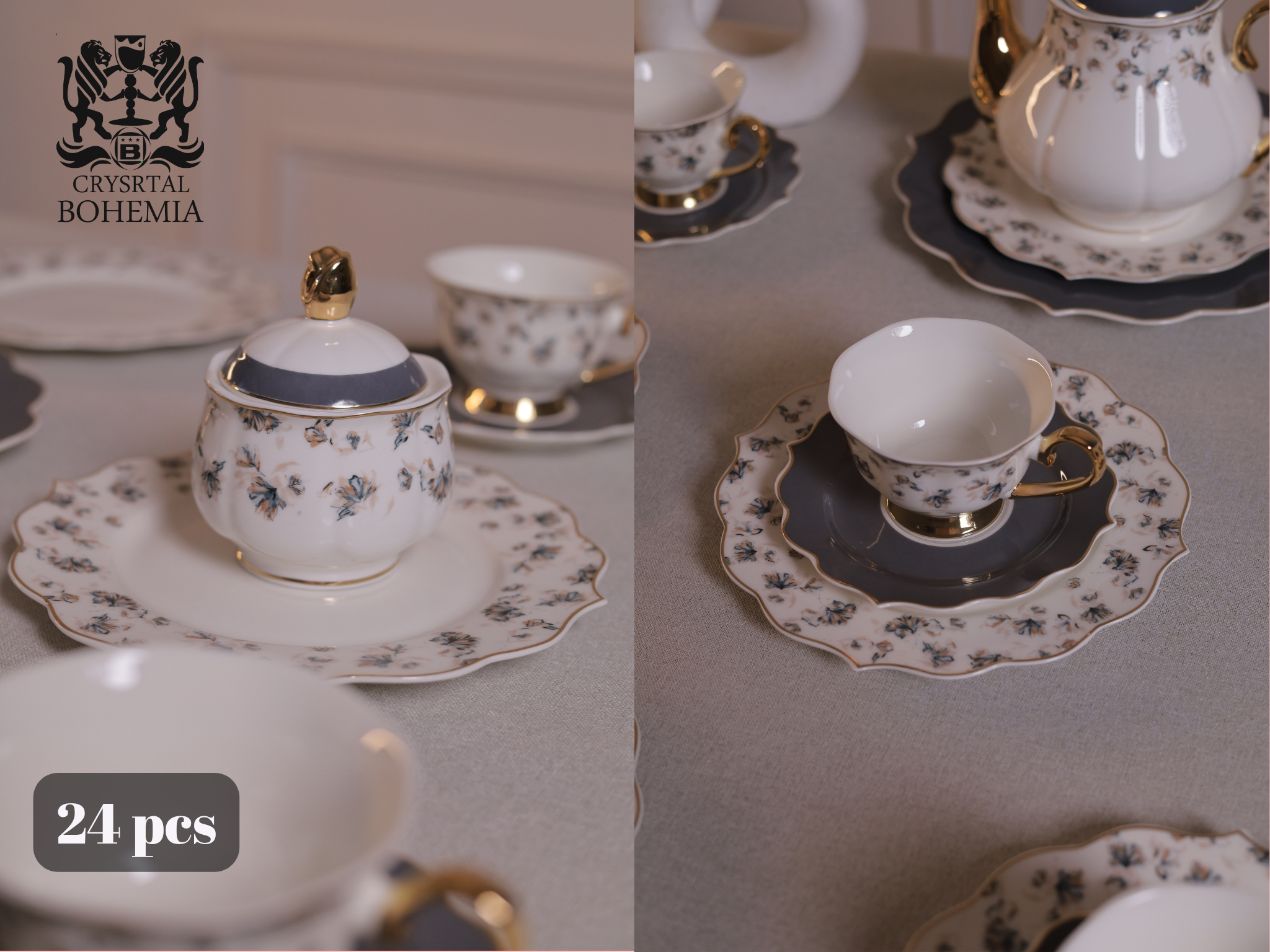 طقم شاي وجاتوه جهاز العروسة 