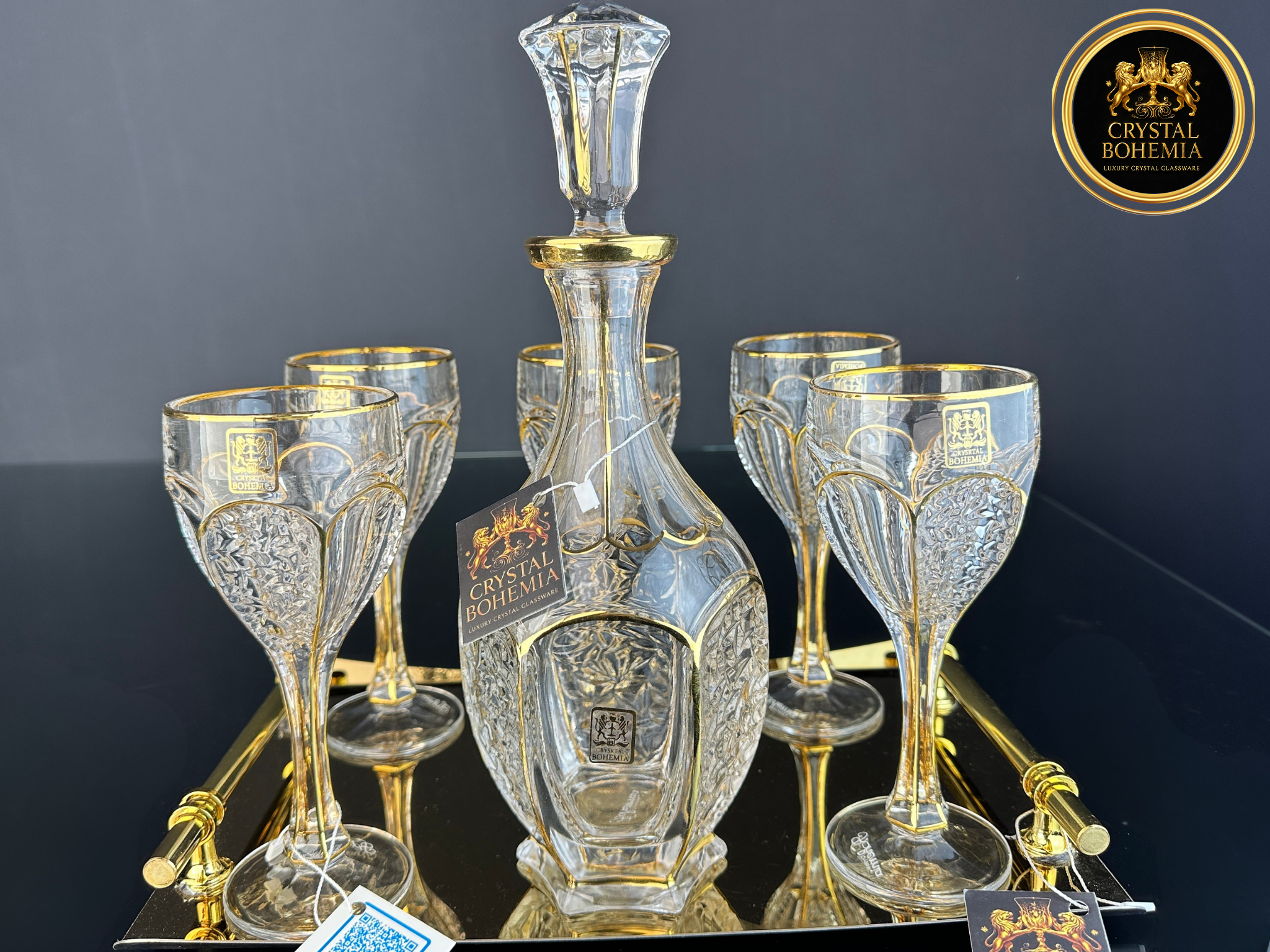 شربات سفاري 500 كريستال بوهيمي للتقديم الراقي