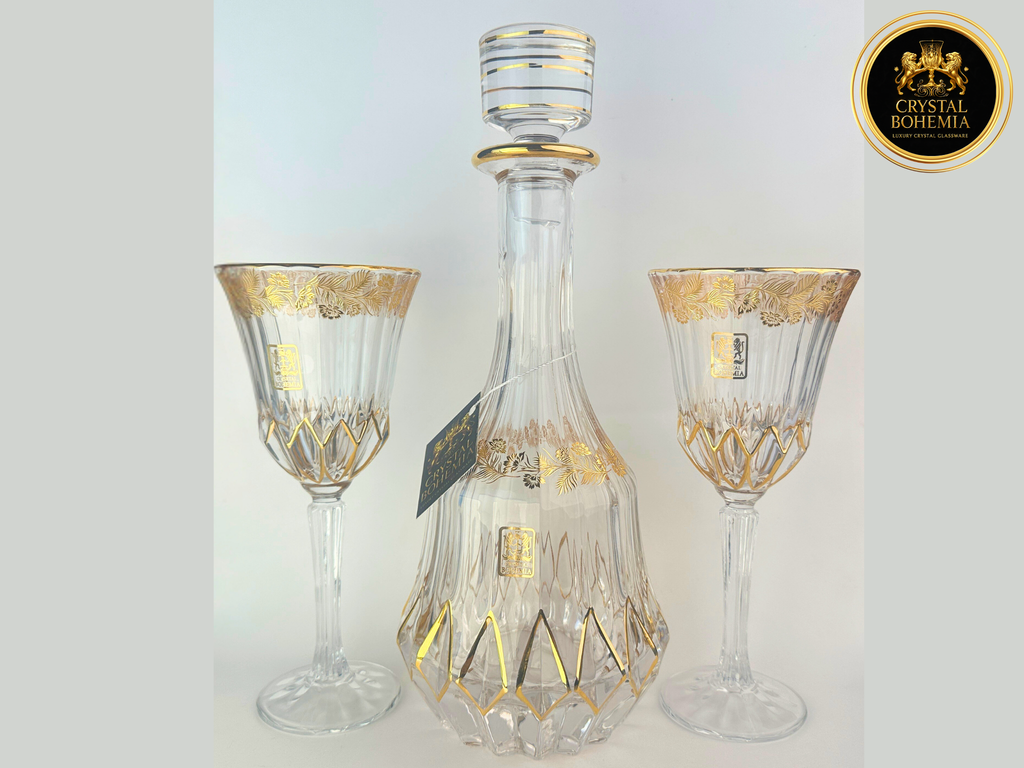 طقم شربات كريستال بوهيمي أداجيو للتقديم الراقي