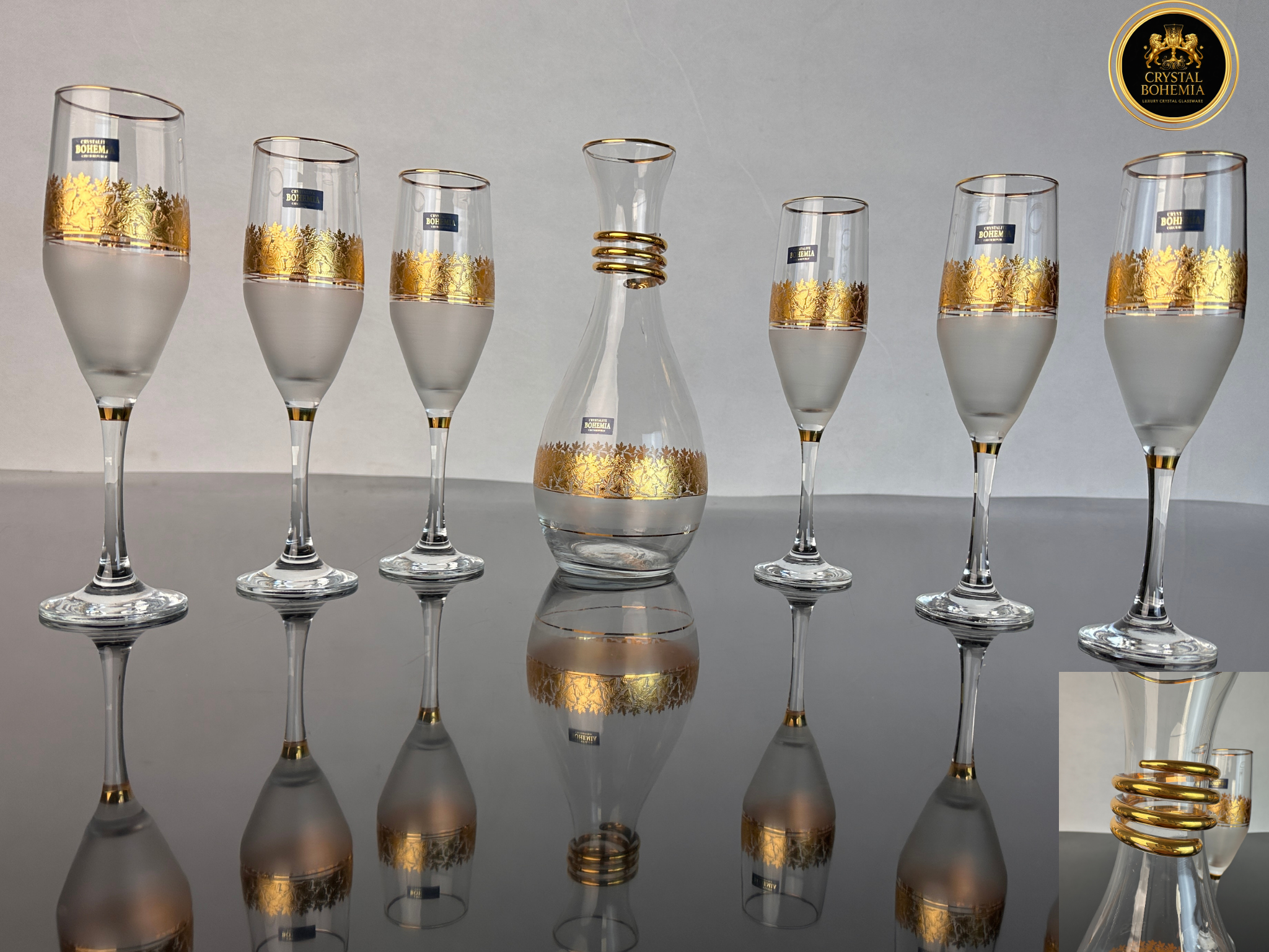 طقم شربات جهاز العروسة انيق 7 قطعة 