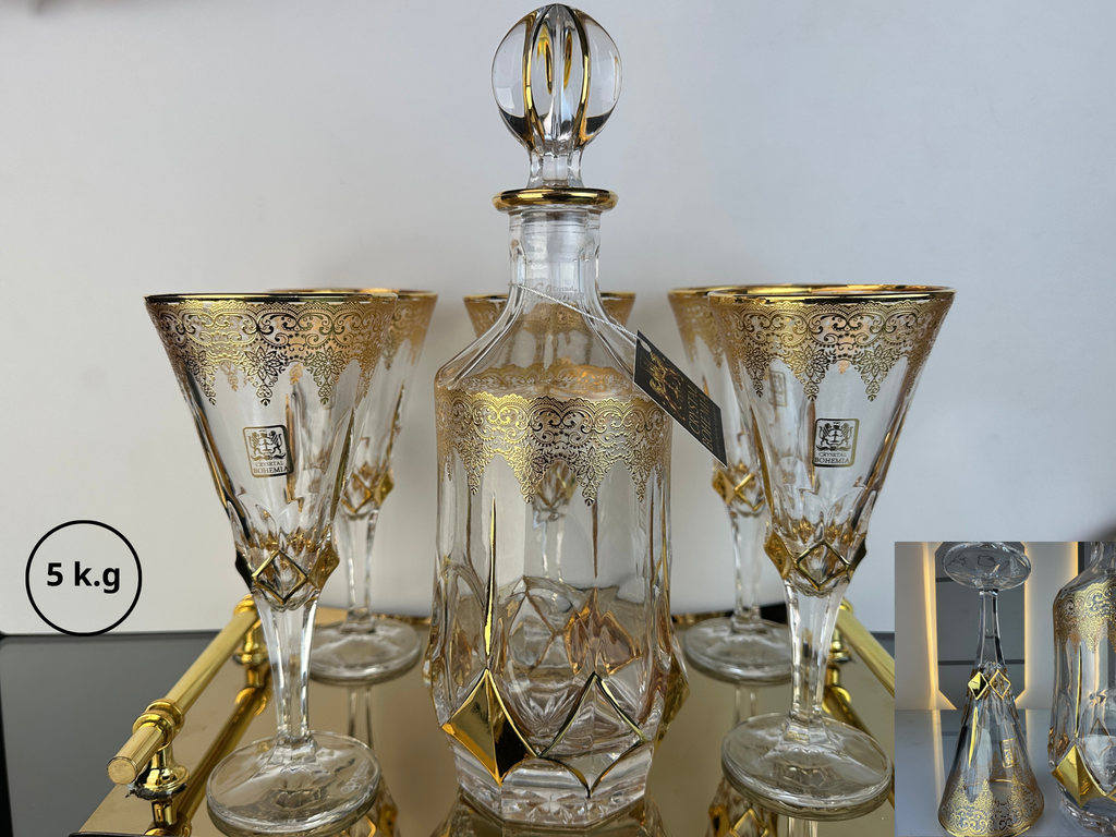 شربات كريستال بوهيمي مناسب لتنسيق النيش وجهاز العروسة