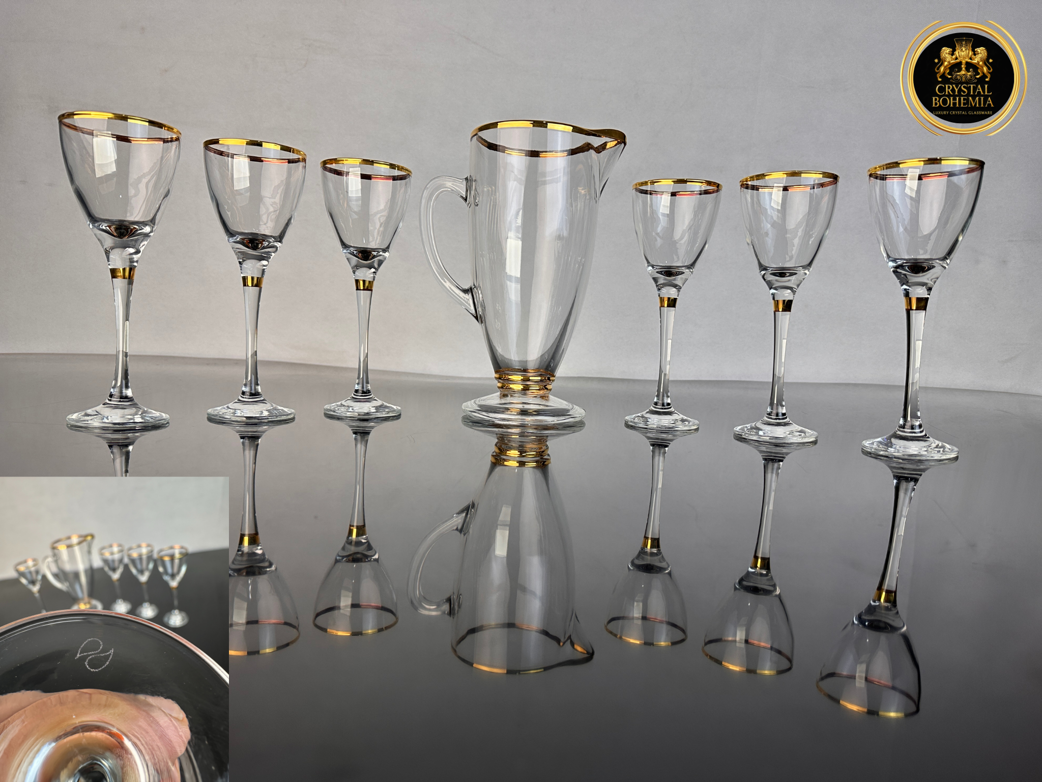 طقم شربات تركي -فراي ذهبي