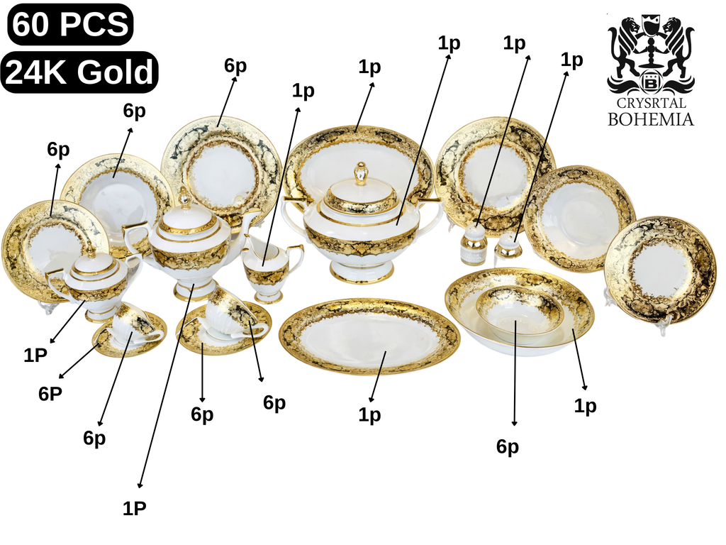 بورسلين بافاريا صناعة ألمانية بتصميم ملكي