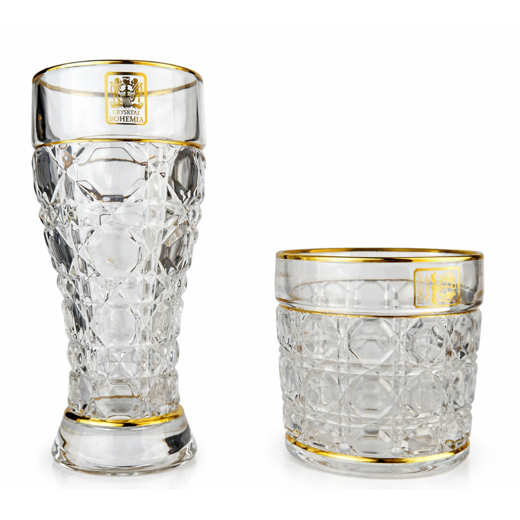 طقم 12 أكواب اسلامي كولا كريستال بوهيمي