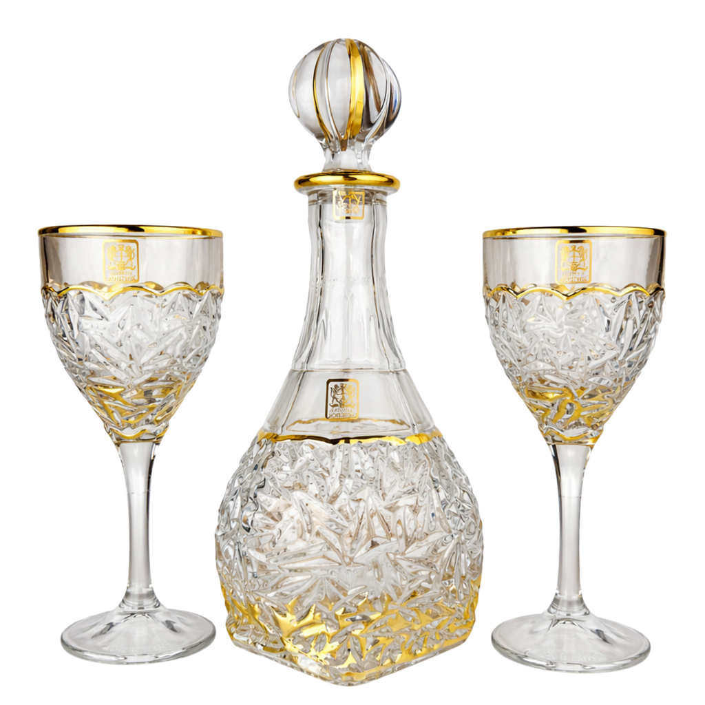 طقم شربات نيكوليت عصير كريستال بوهيمي