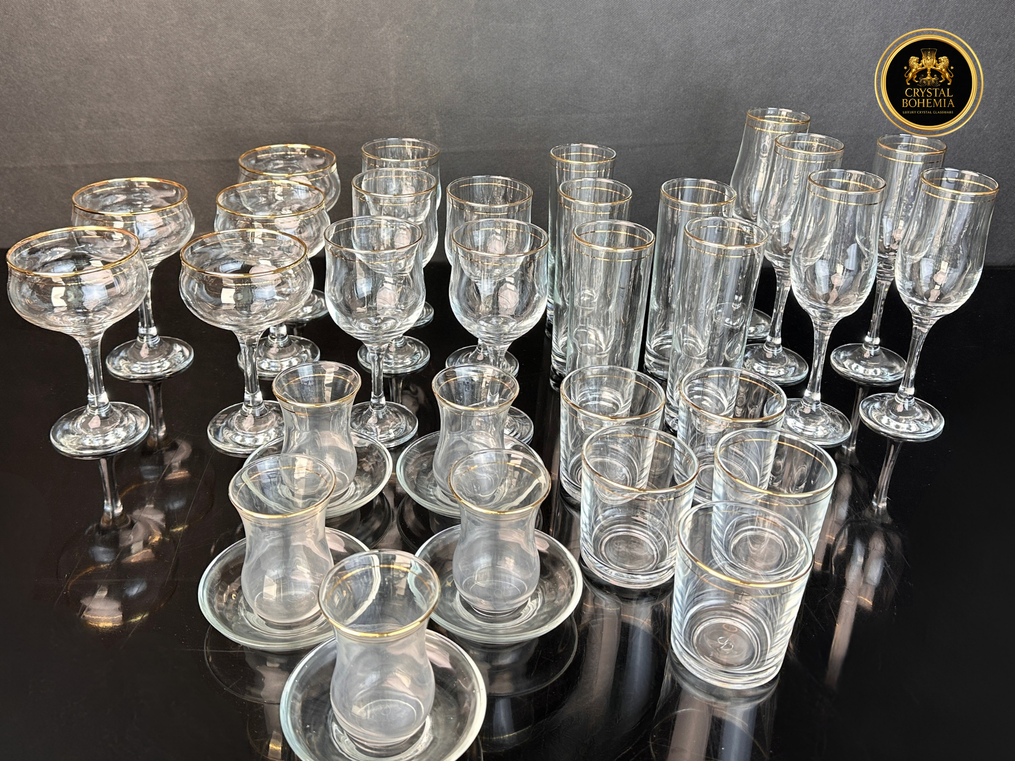  صوره ل طقم كاسات 42 قطعه 