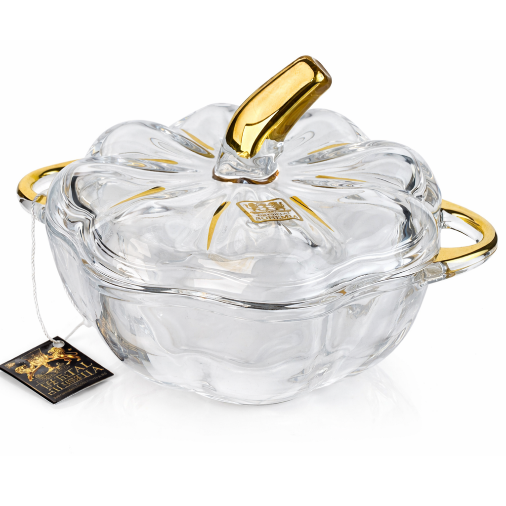 بونبونيره كريستال علي شكل تفاحه