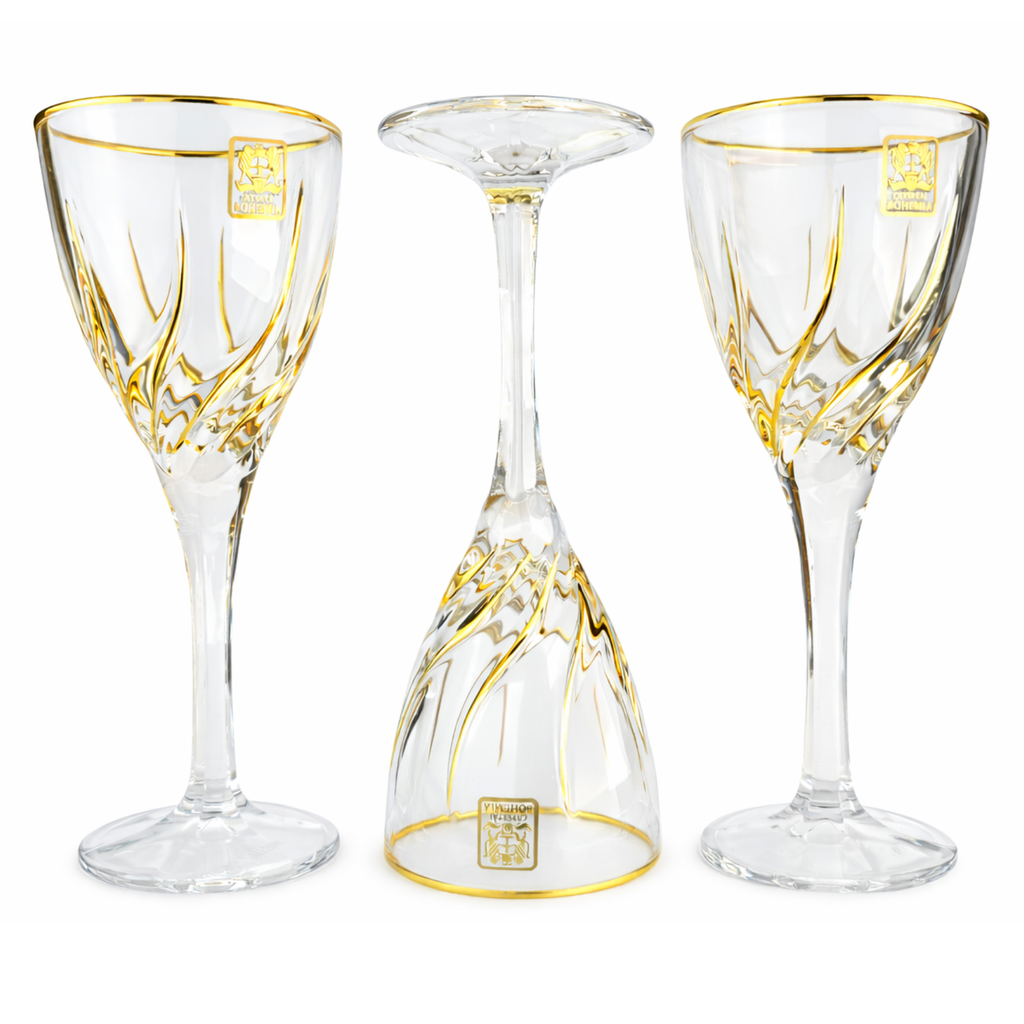 طقم كاسات كريستال