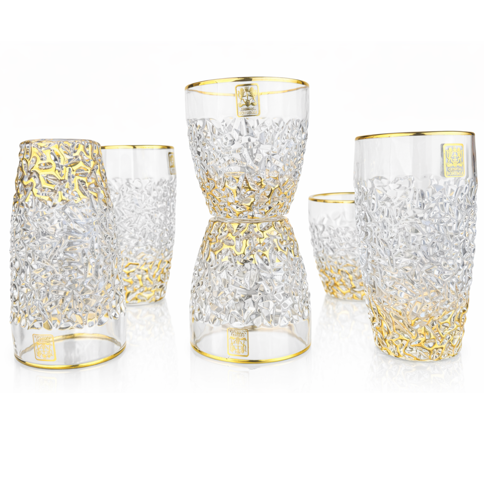 طقم أكواب كريستال شاي و اكواب عصير