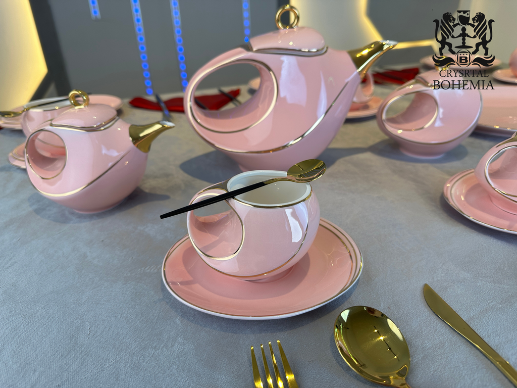 طقم شاي مودرن للصالون وجهاز العروسة