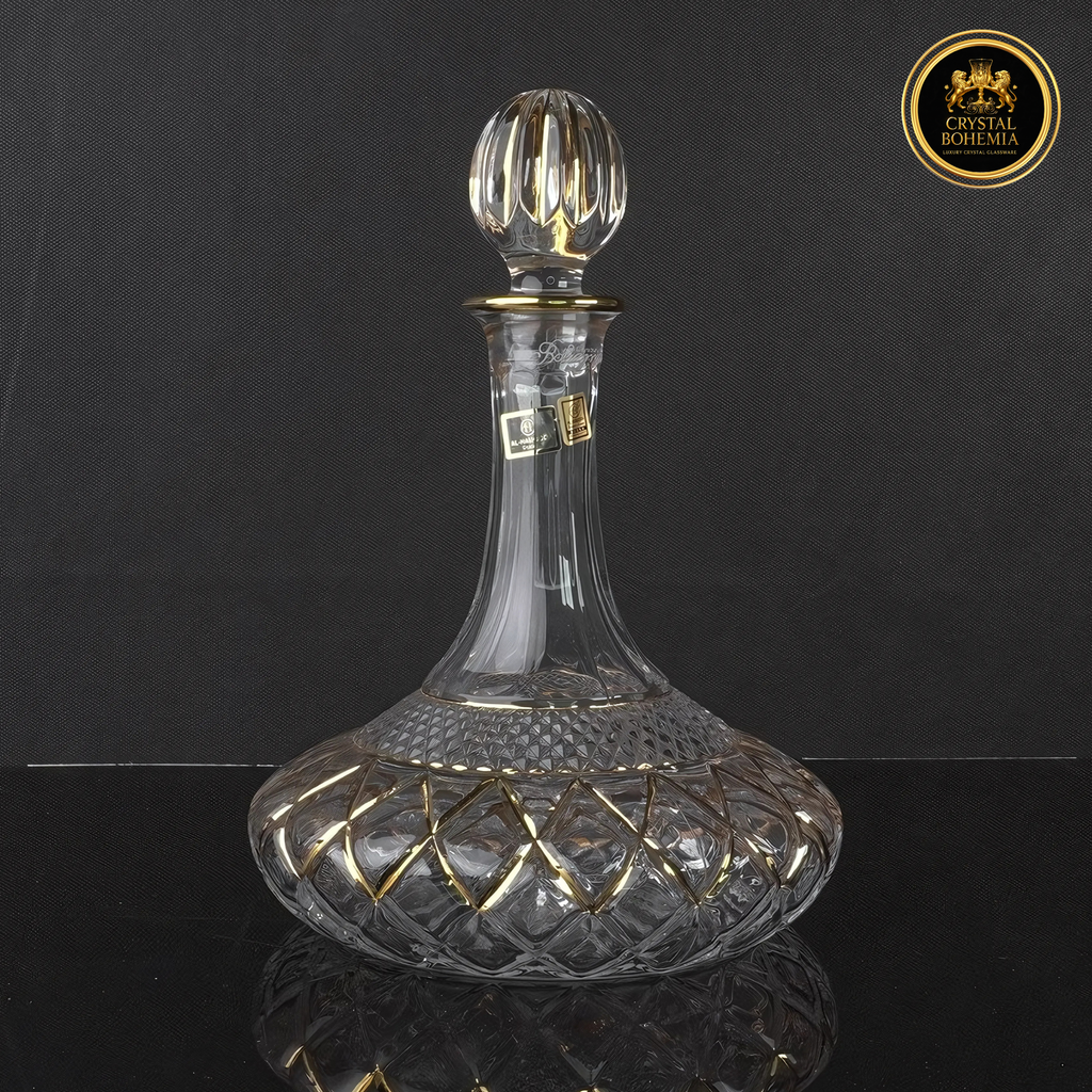 طقم كاسات كريستال بوهيمي أصلي 7 قطع (CB001001)
