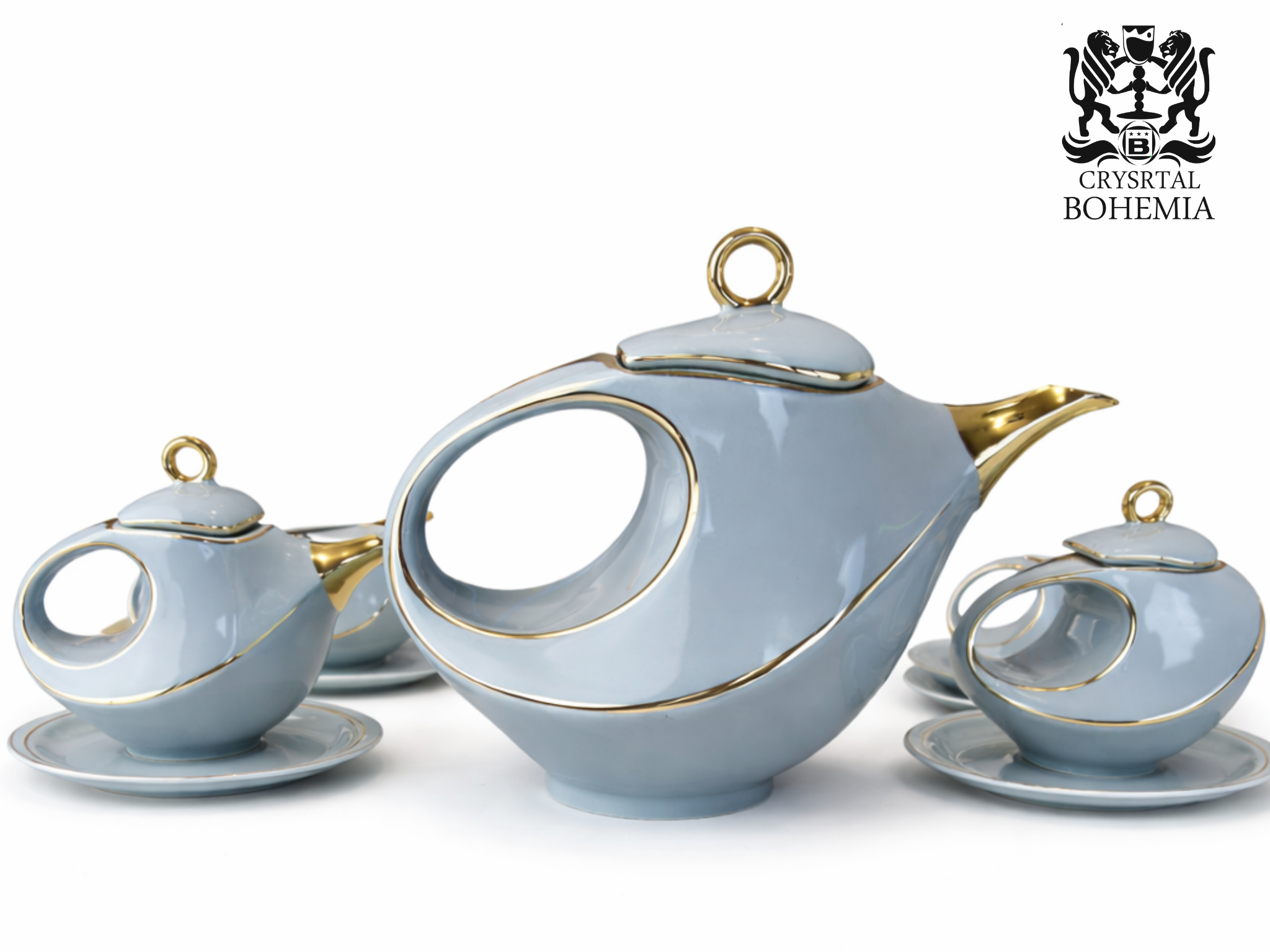 طقم شاي مودرن للصالون وجهاز العروسة