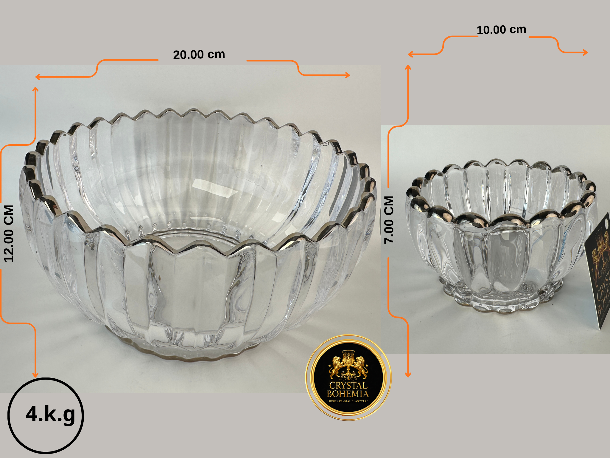 مقسات طقم خشاف بوهيمي فضي