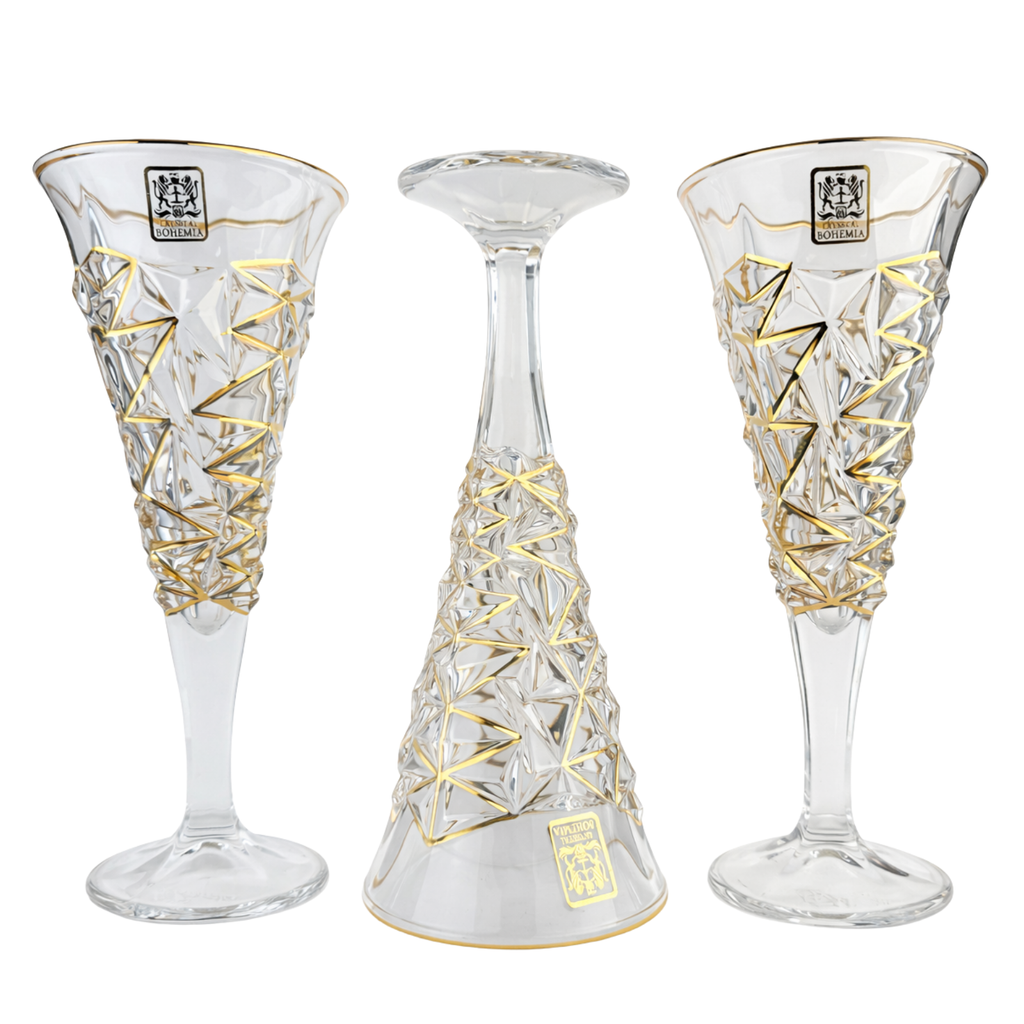 كاسات كريستال بوهيمي أصلي