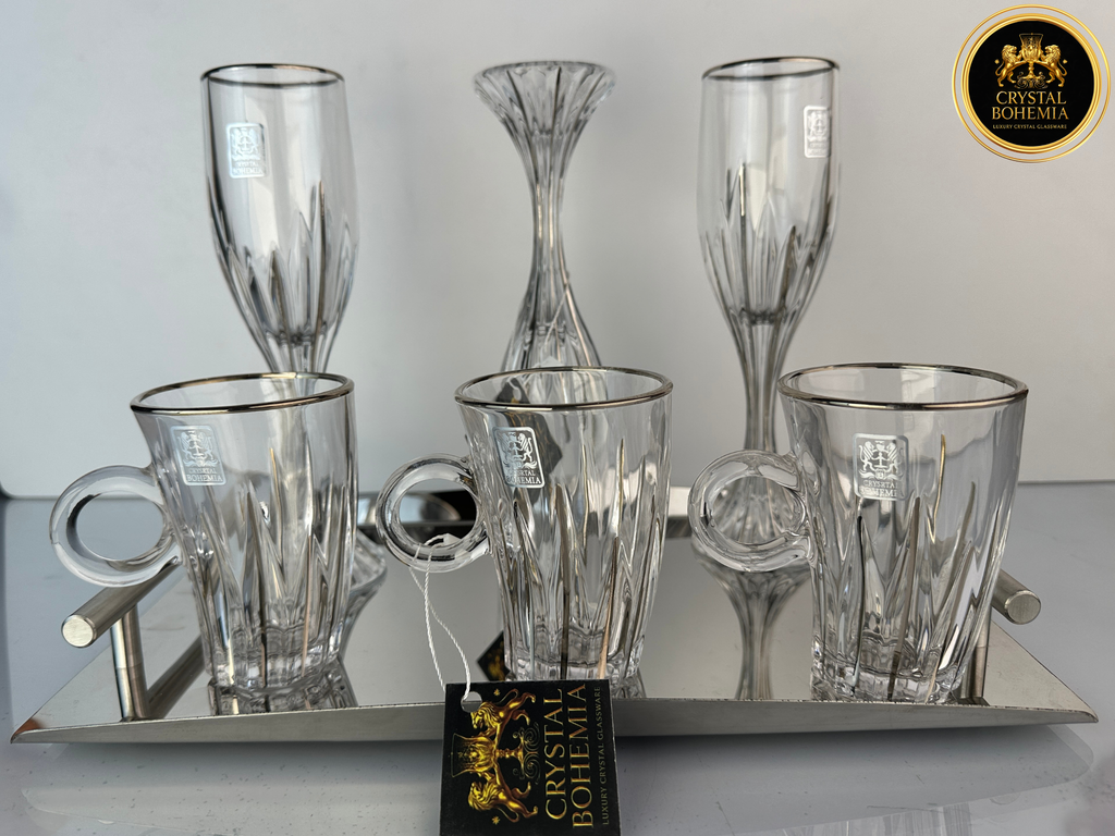 أطقم كاسات كريستال بوهيمي ألكس ماج 12 قطعة