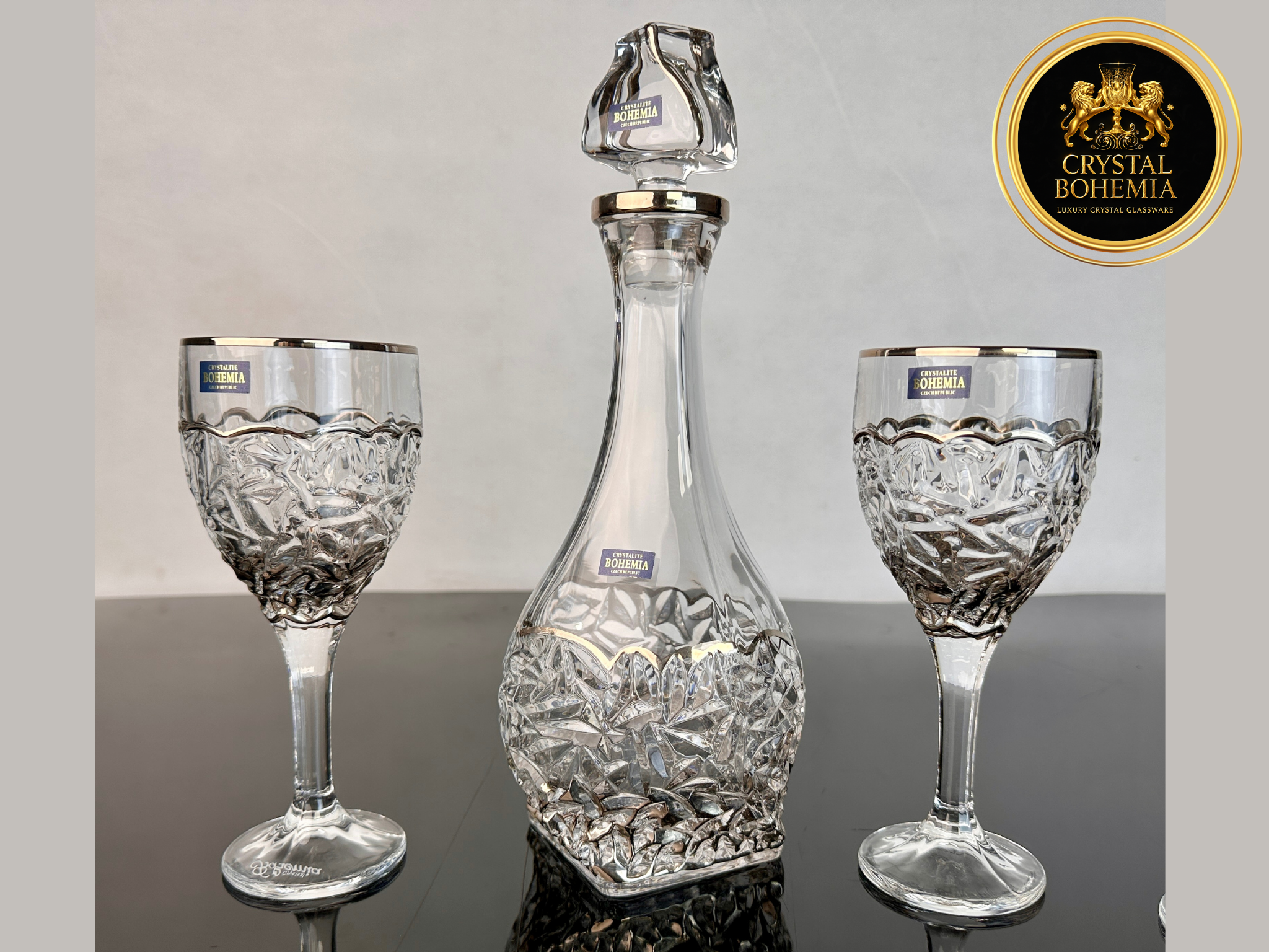 شربات كاسات نيكوليت فضي مناسب لتنسيق النيش وجهاز العروسة