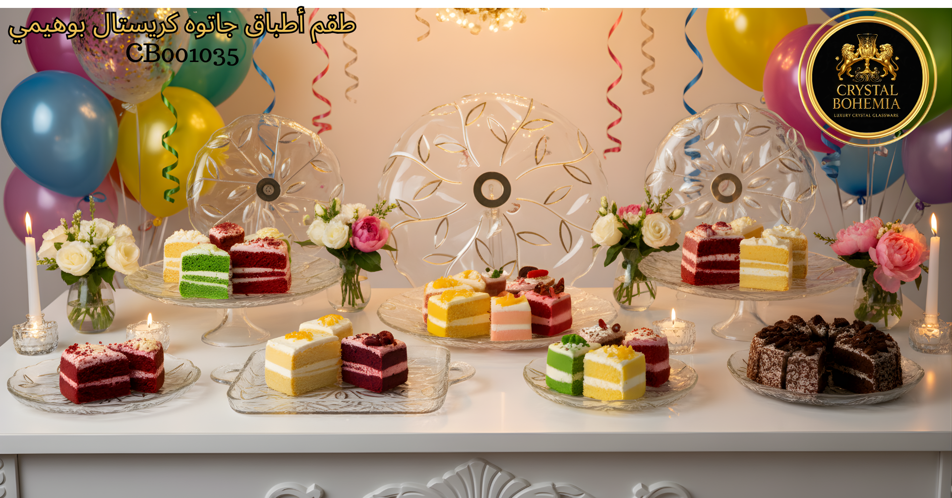 طبق / بونبونيرا كريستال فاخر - ديكور راقي